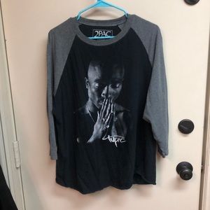 Tupac baseball tee